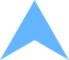 Light blue upward-pointing arrow.