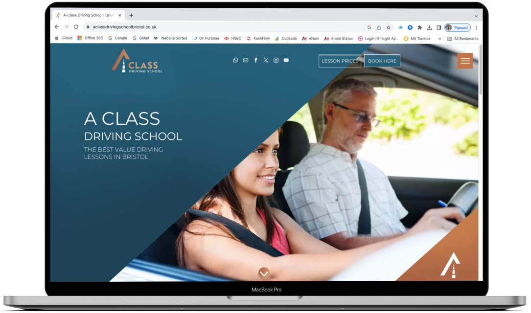Web Design & Digital Marketing Services for Driving Schools.