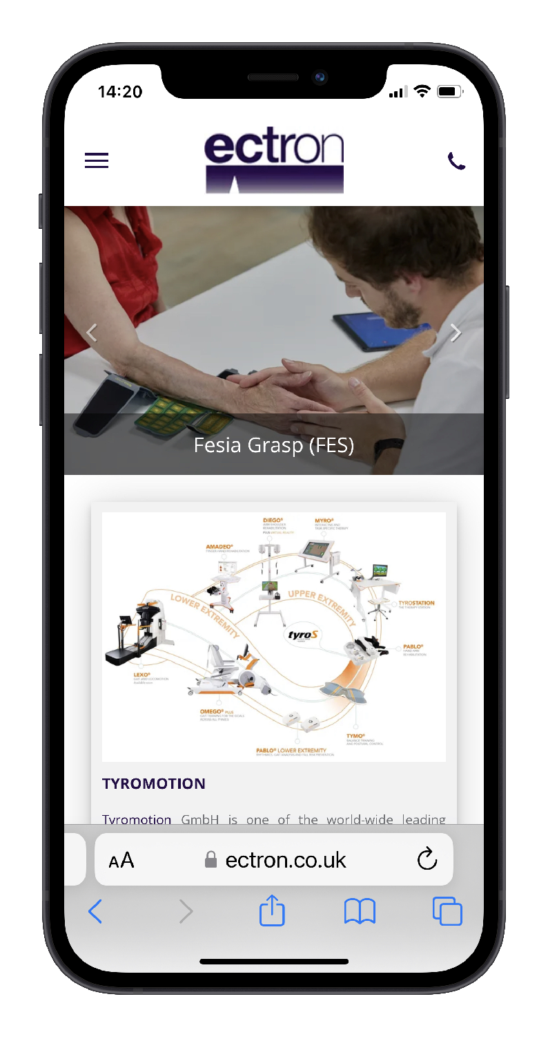 Web Design Portfolio |Health Sector Website Design
