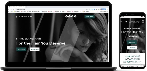 Mark Blake Hair® Website Design & Build | Customer Testimonial