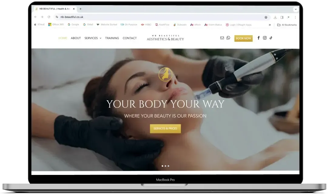 Web Design & Digital Marketing Services for Beauty & Aesthetics Businesses