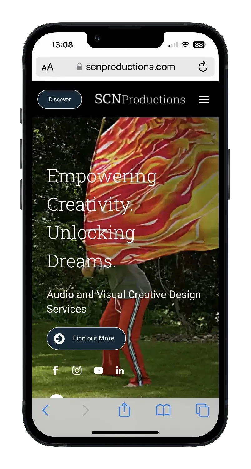 Website Sorted | Audio & Film Production Website Design