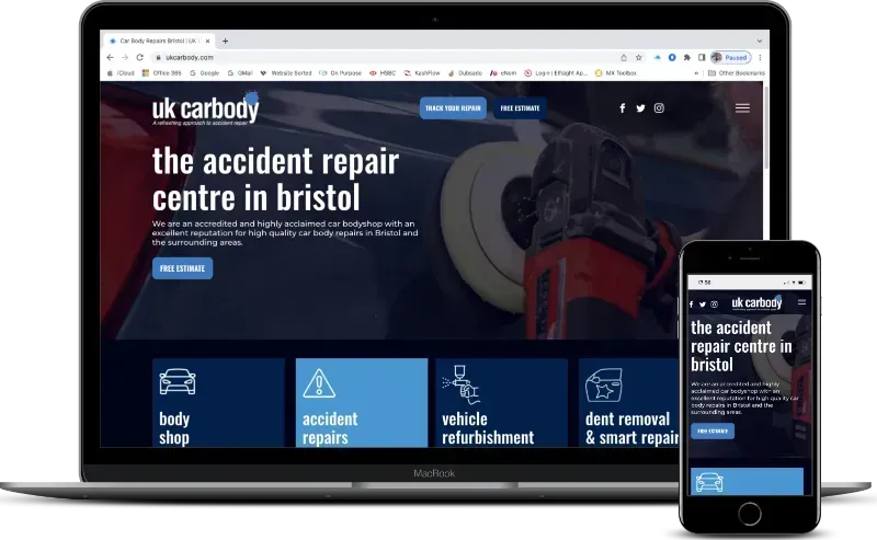 Website Design & Build for UK Carbody