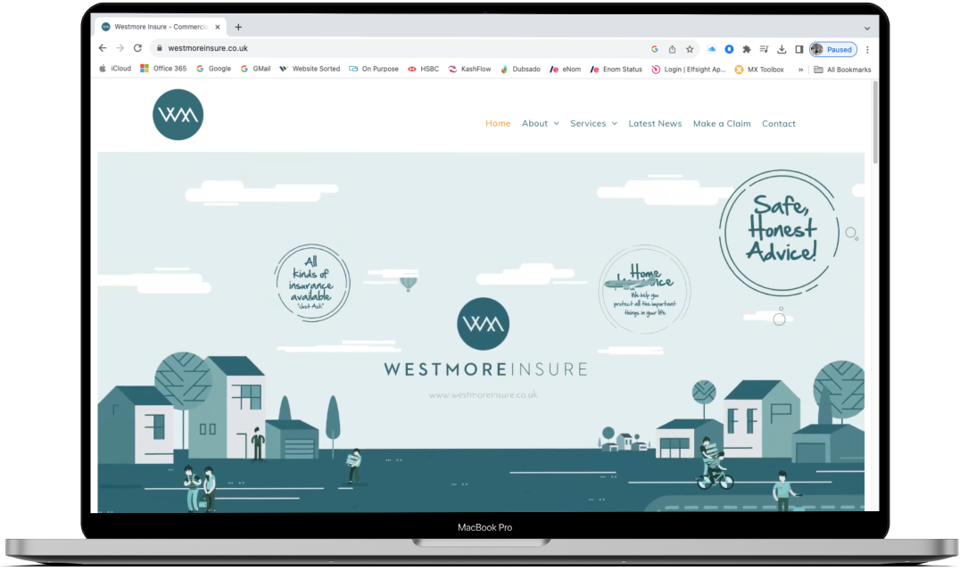 Web Design & Digital Marketing for Insurance Services.