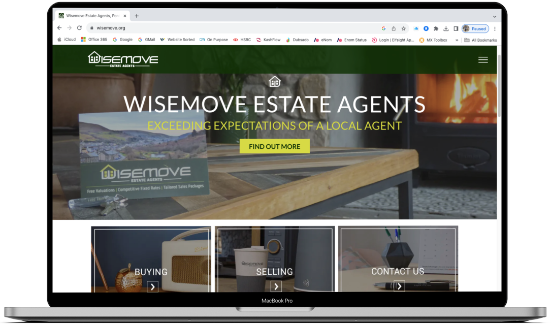 Web Design & Digital Marketing Services for Estate & Letting Agents | Wisemove Estate Agents