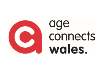 Age Connects Wales logo with red icon and black text