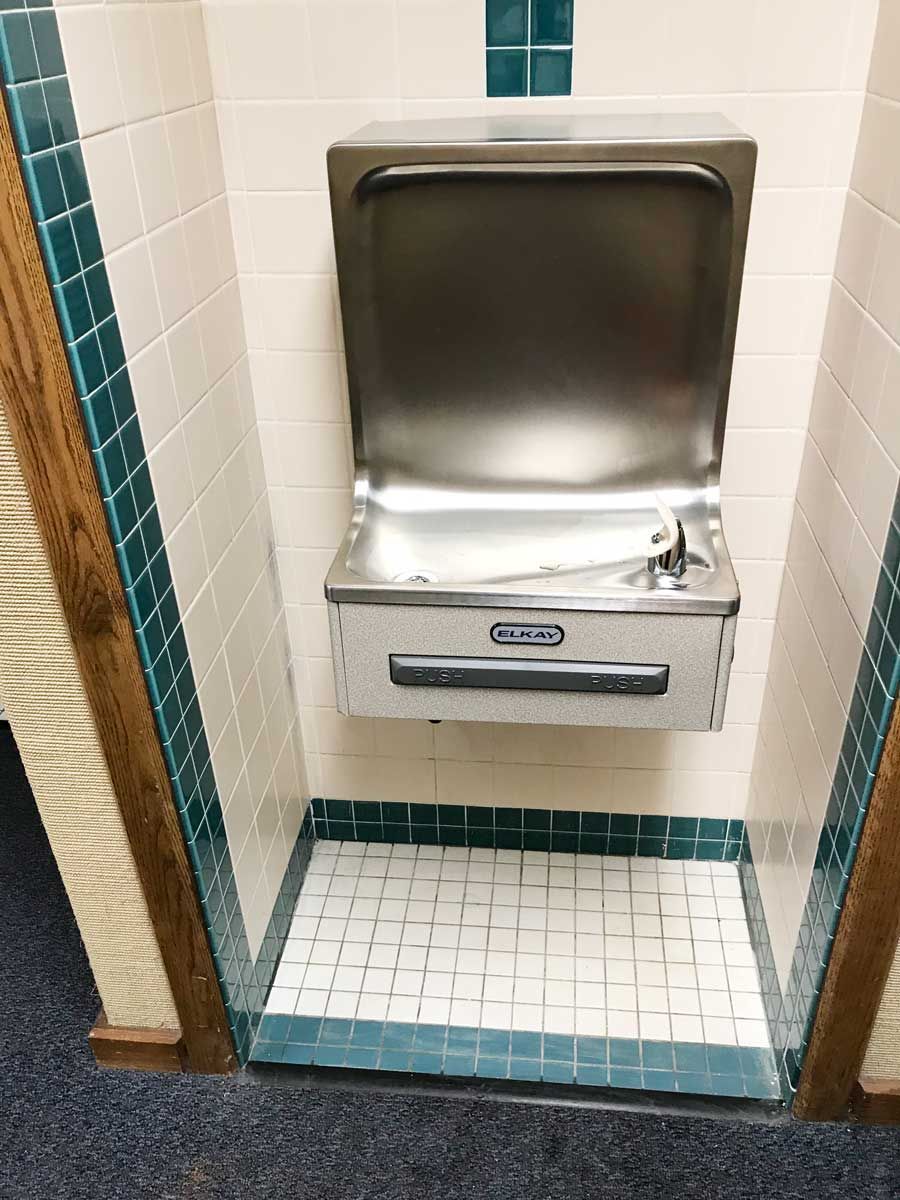 LDS Church Drinking Fountain - Sacramento, CA - Gordon C Walthall Company