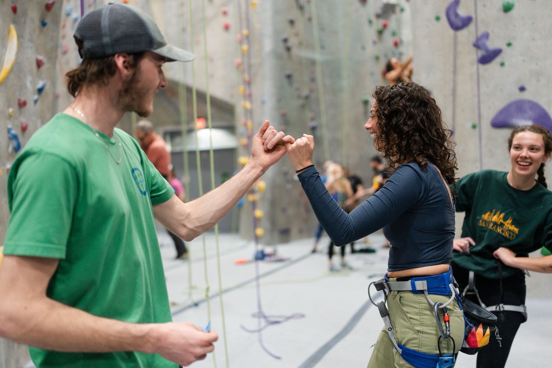 Climbing wall