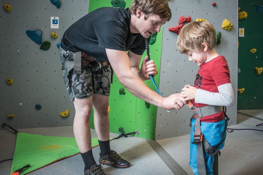 Tips and Tricks for Climbing Inside with Kids