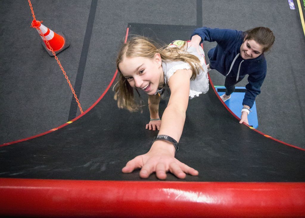 Check out climbing + ninja obstacle course fun at our newest location: EVO Kids in Louisville, CO.