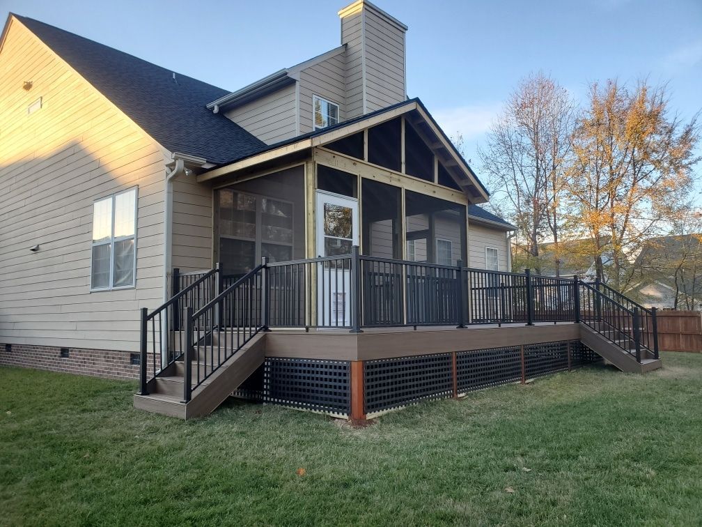 decking install