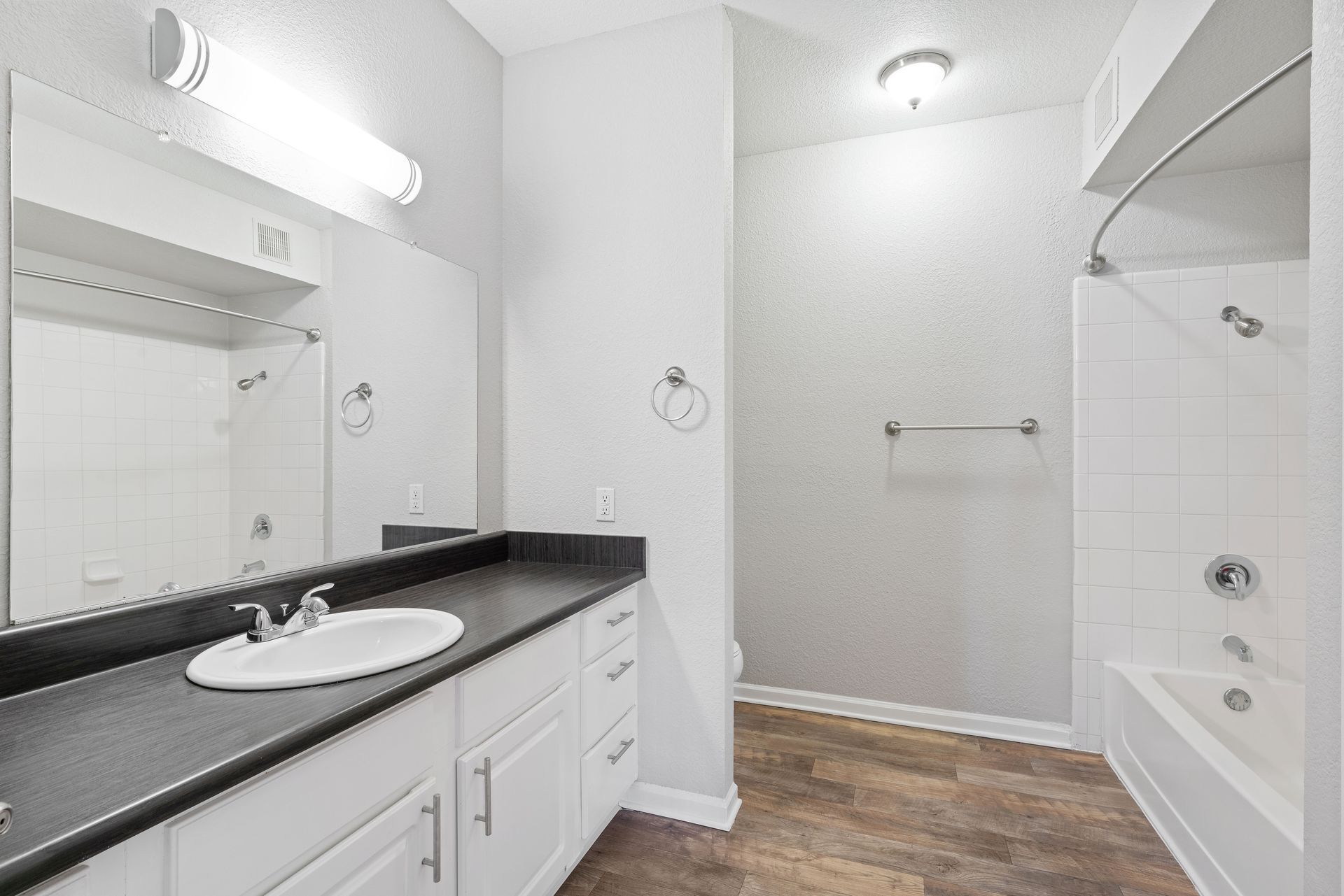 Renovated bathroom