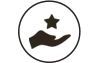 Document icon in a white circle.