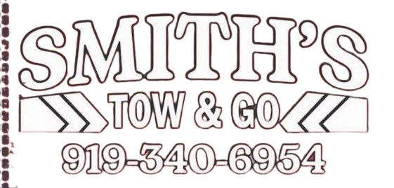 Smith's Tow & Go logo with phone number 919-340-6954