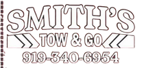 Smith's Tow & Go logo with phone number 919-340-6954