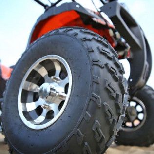 ATV With New Tire