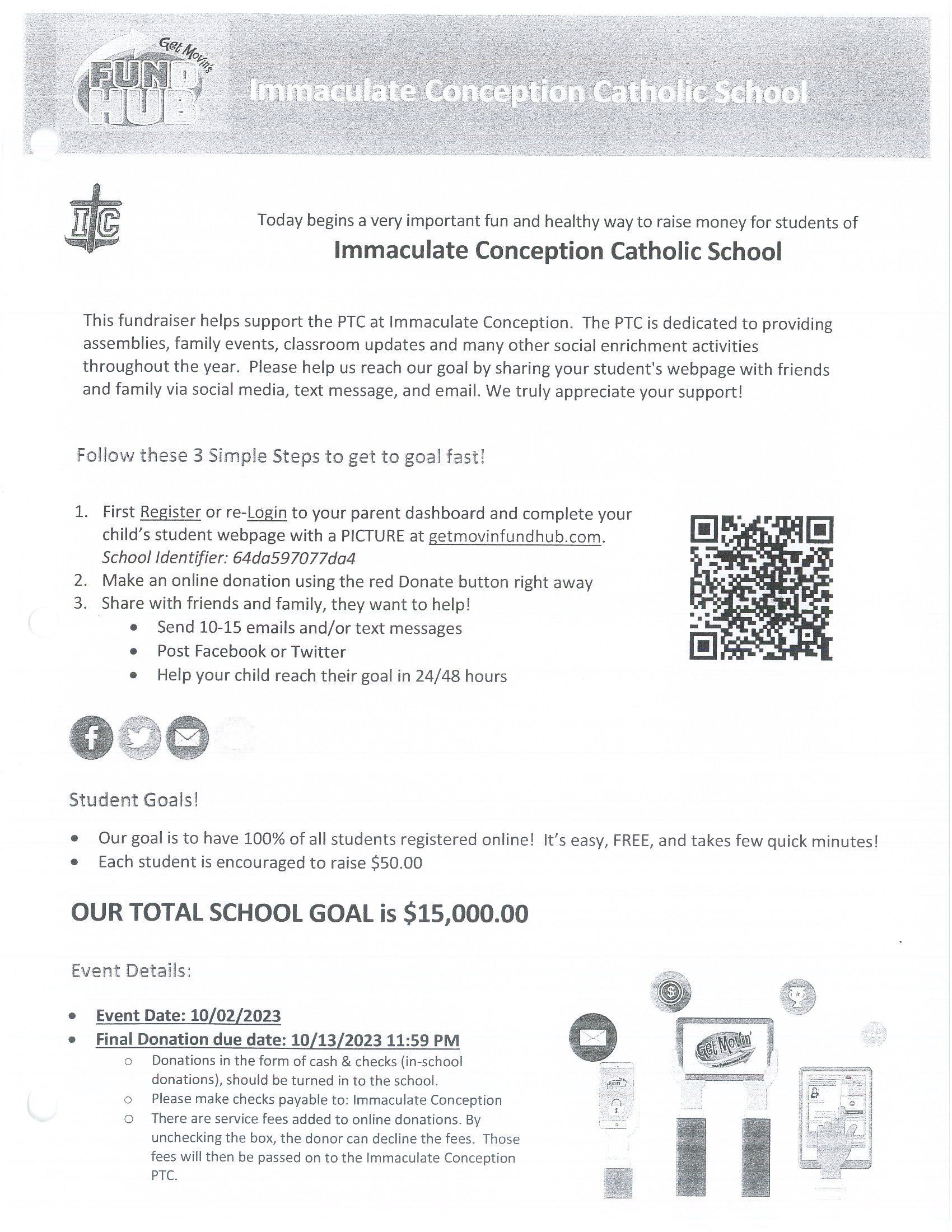 A piece of paper with a qr code on it.