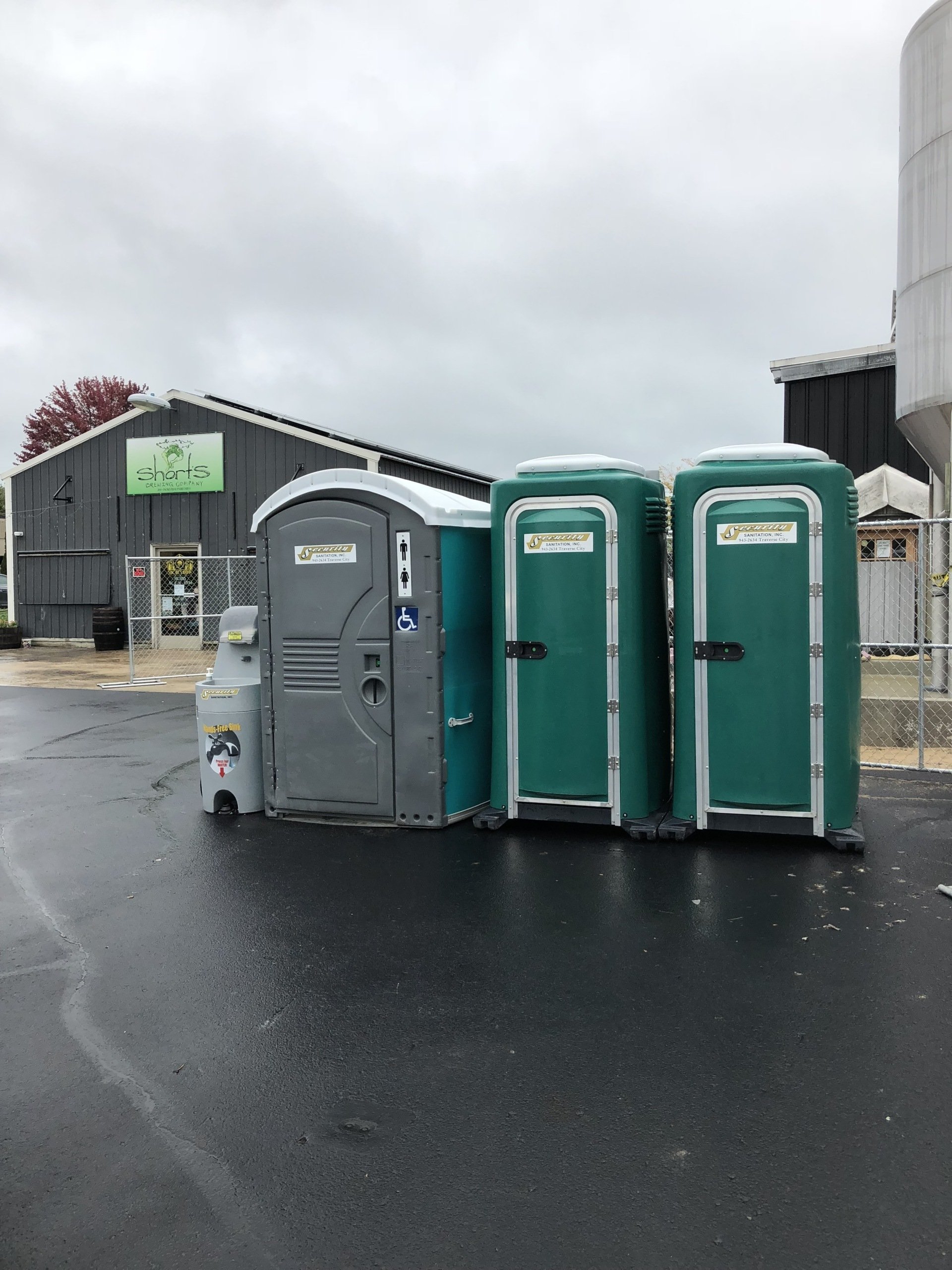 Portable Toilets Traverse City, MI Belanger Septic & Security