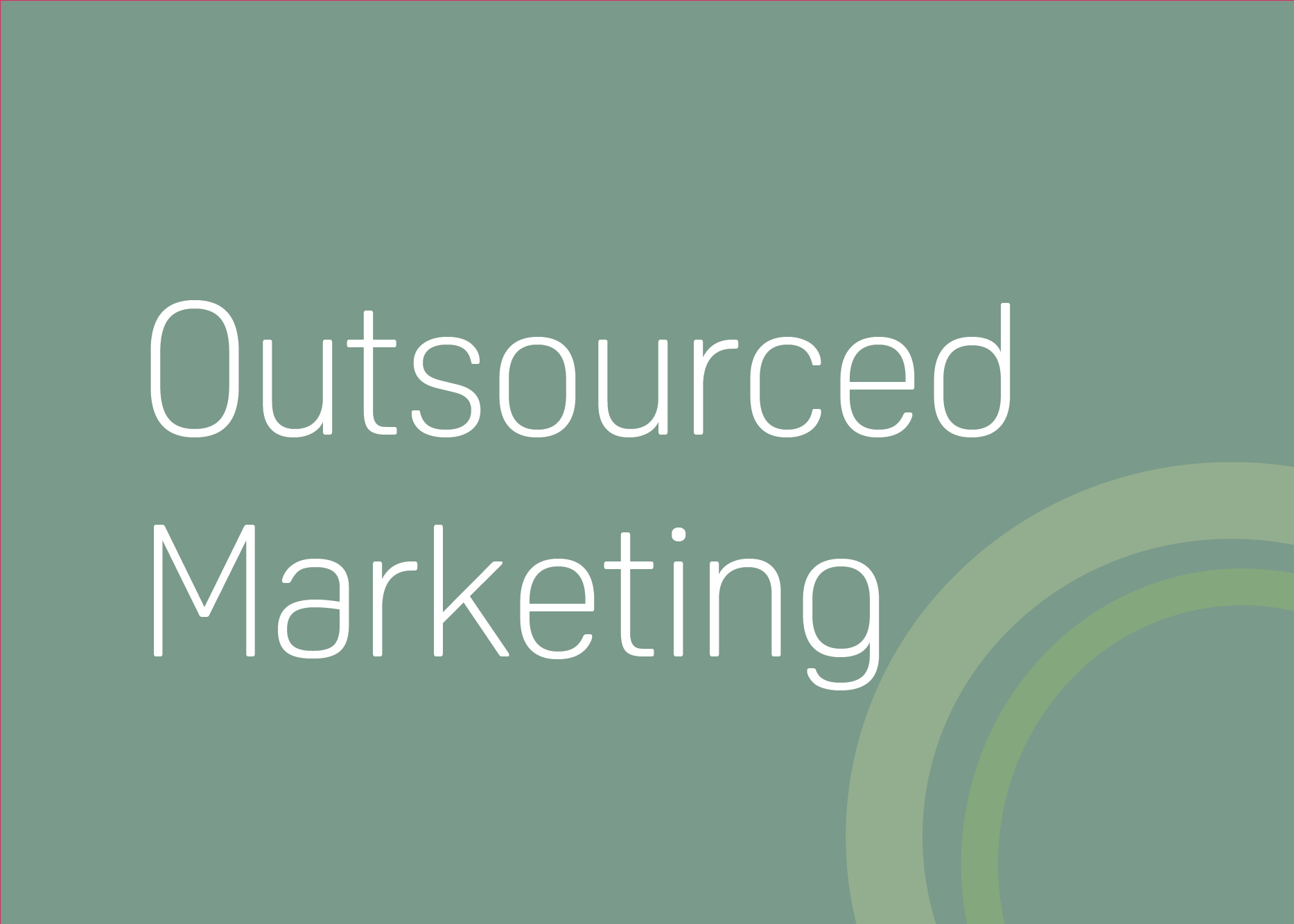 Outsourced marketing blog