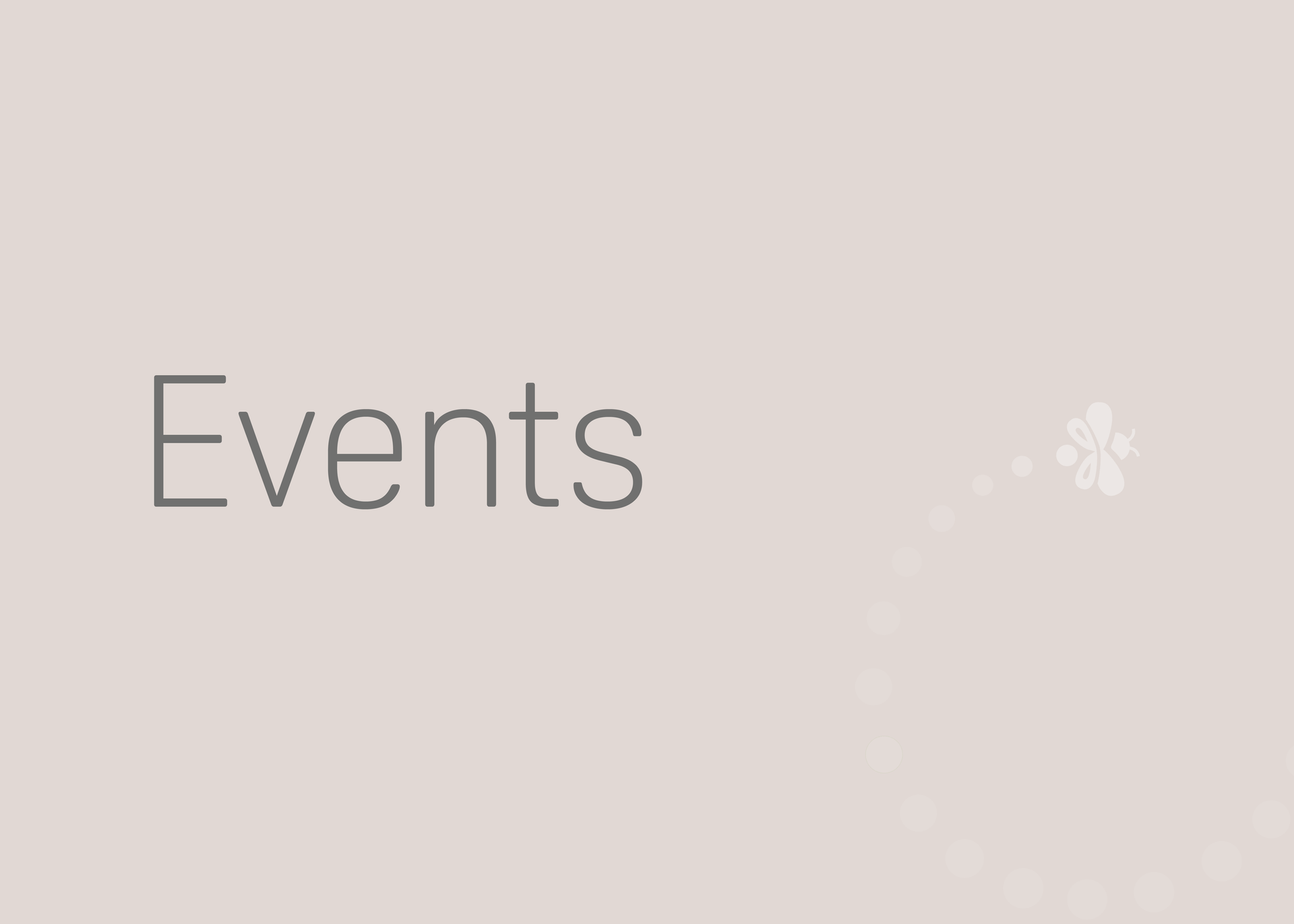 Events block