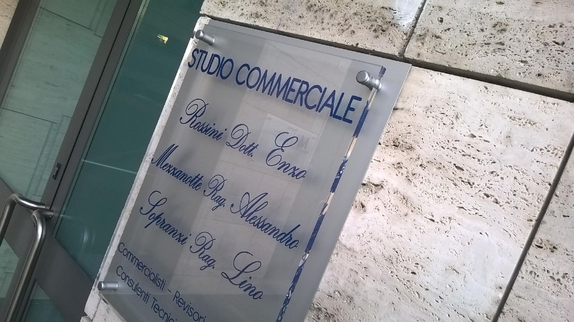 Celaschi Targhe plexiglass Macerata