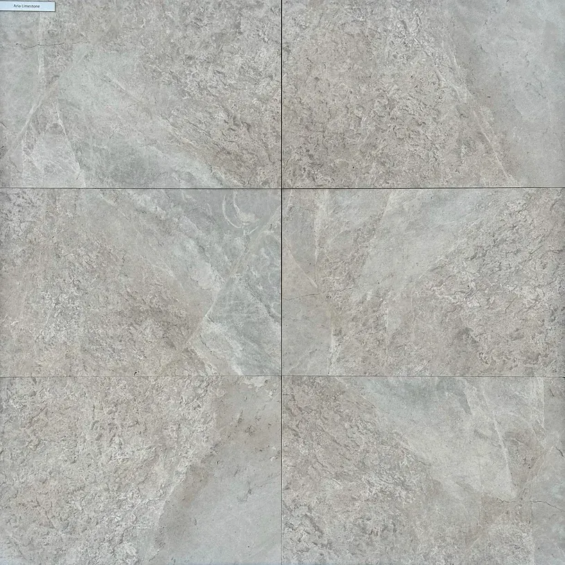 Six gray ceramic tiles arranged in a grid — Premier Bricks, Blocks & Pavers In Heatherbrae, NSW
