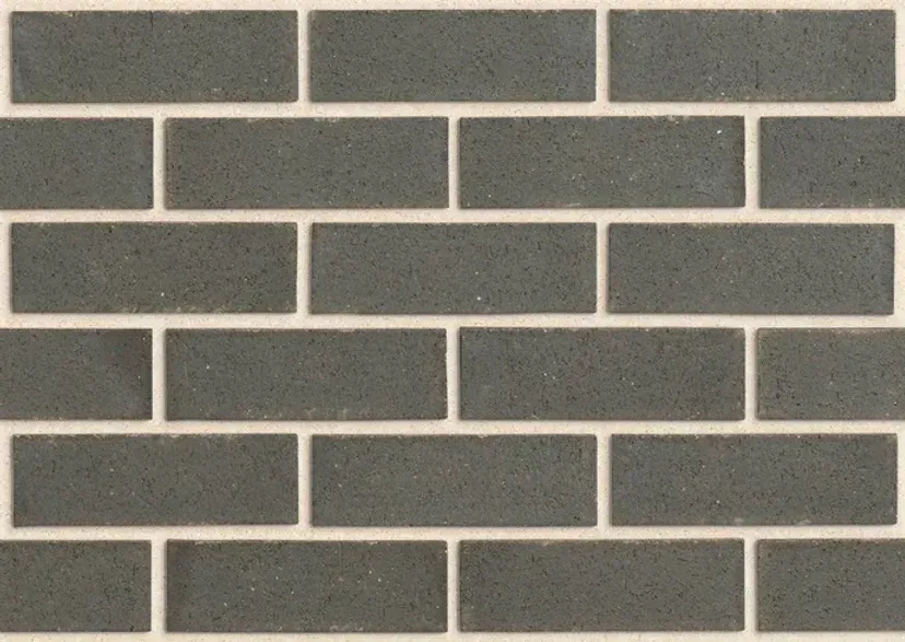 Gray brick wall pattern with white grout — Premier Bricks, Blocks & Pavers In Heatherbrae, NSW