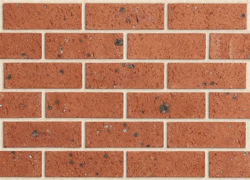 Red brick wall with white mortar — Premier Bricks, Blocks & Pavers In Heatherbrae, NSW