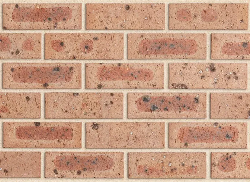 Red and tan bricks with mortar lines and varied color patterns — Premier Bricks, Blocks & Pavers In Heatherbrae, NSW