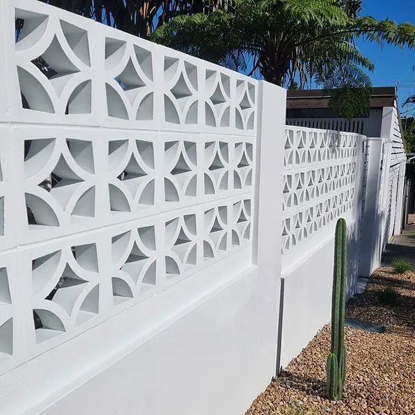 A Display Of breeze blocks in a wall — Premier Bricks, Blocks & Pavers In Heatherbrae, NSW
