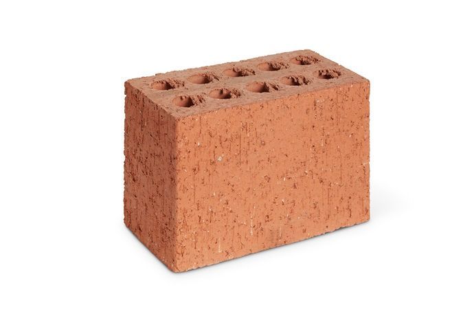 Red brick with holes, used for construction — Premier Bricks, Blocks & Pavers In Heatherbrae, NSW