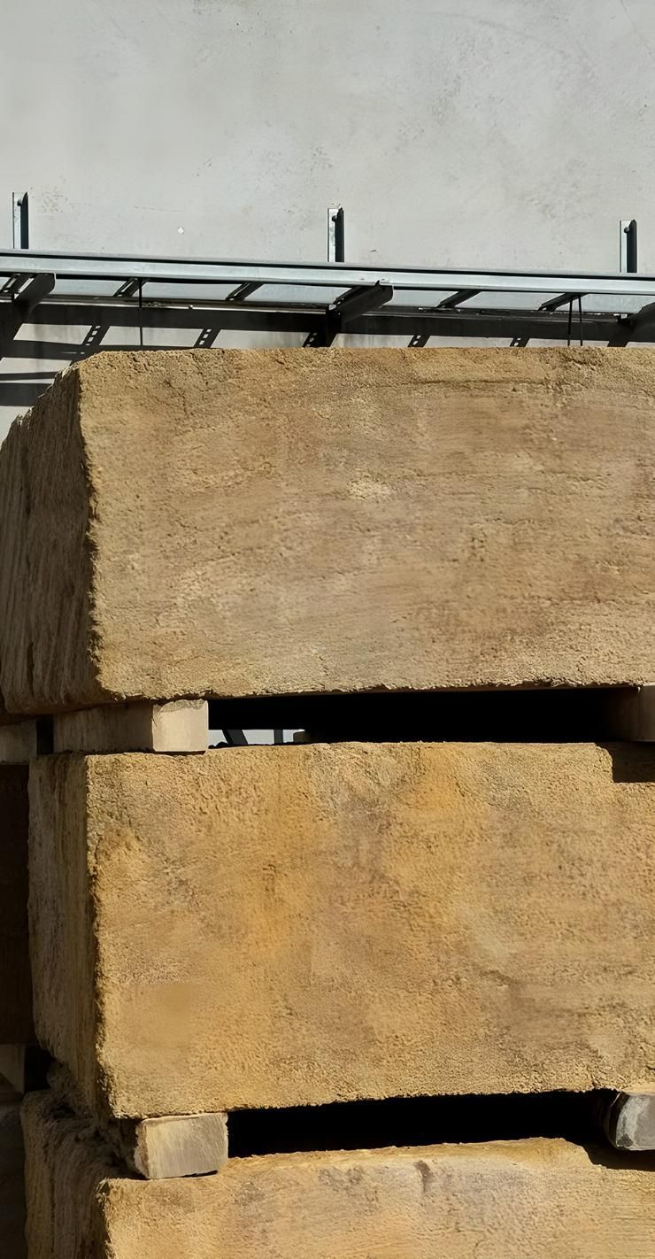 A Stack Of Bricks Sitting On Top Of Each Other On Wooden Pallets — Premier Bricks, Blocks & Pavers In Lake Macquarie, NSW