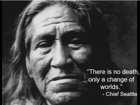 Quotation by Chief Seattle Quotation by Chief Seattle