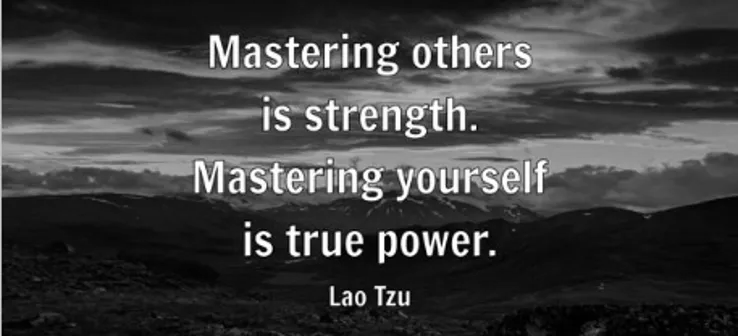 A Quotation by Lao Tzu A Quotation by Lao Tzu