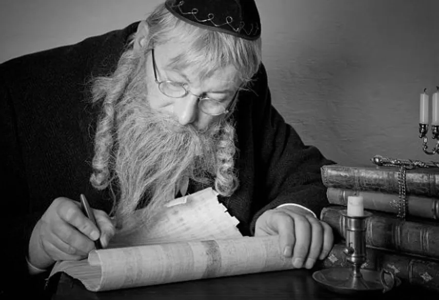 Elder Man Writing on the Paper Elder Man Writing on the Paper