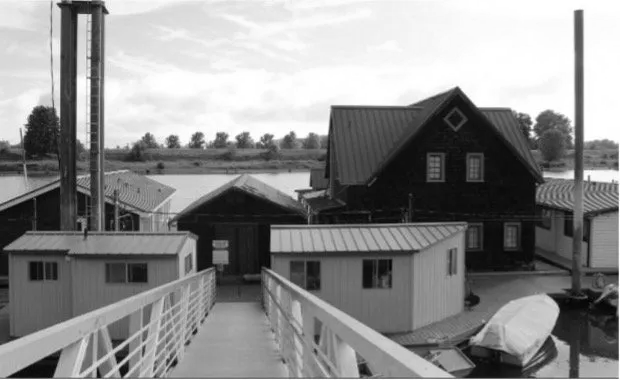 House with a Small Bridge House with a Small Bridge