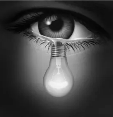 Tear Drop that Transformed into a Bulb Tear Drop that Transformed into a Bulb