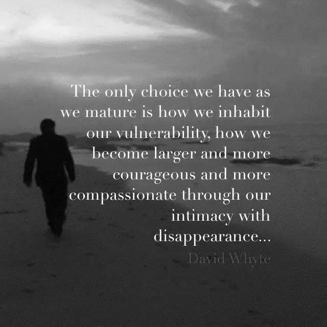 Quotation by David Whyle