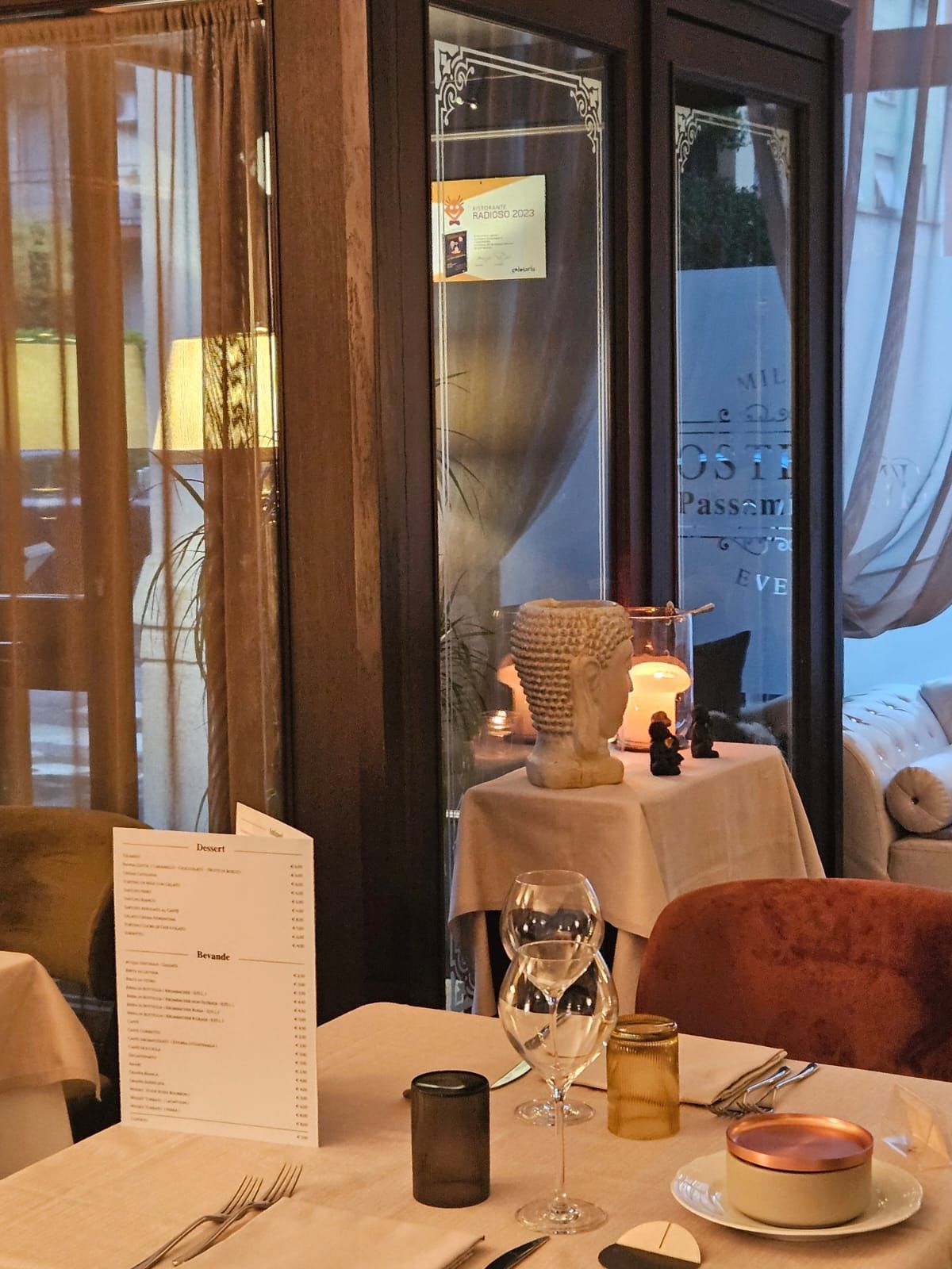 Sala Osteria passami il Sale Milano