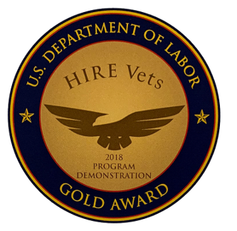 HIRE Vets Gold Award