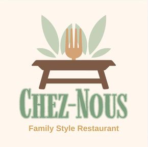 Logo of Chaise Cafe & Lounge, features a red chaise lounge next to black text and a red accent.