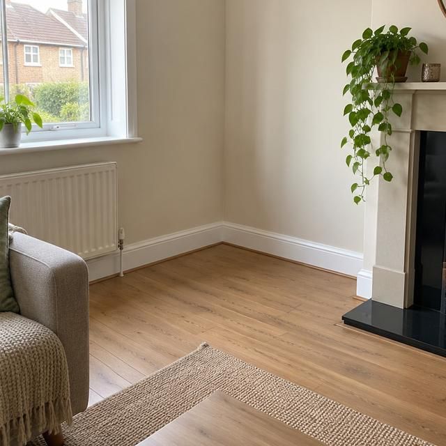 After: the same corner clear