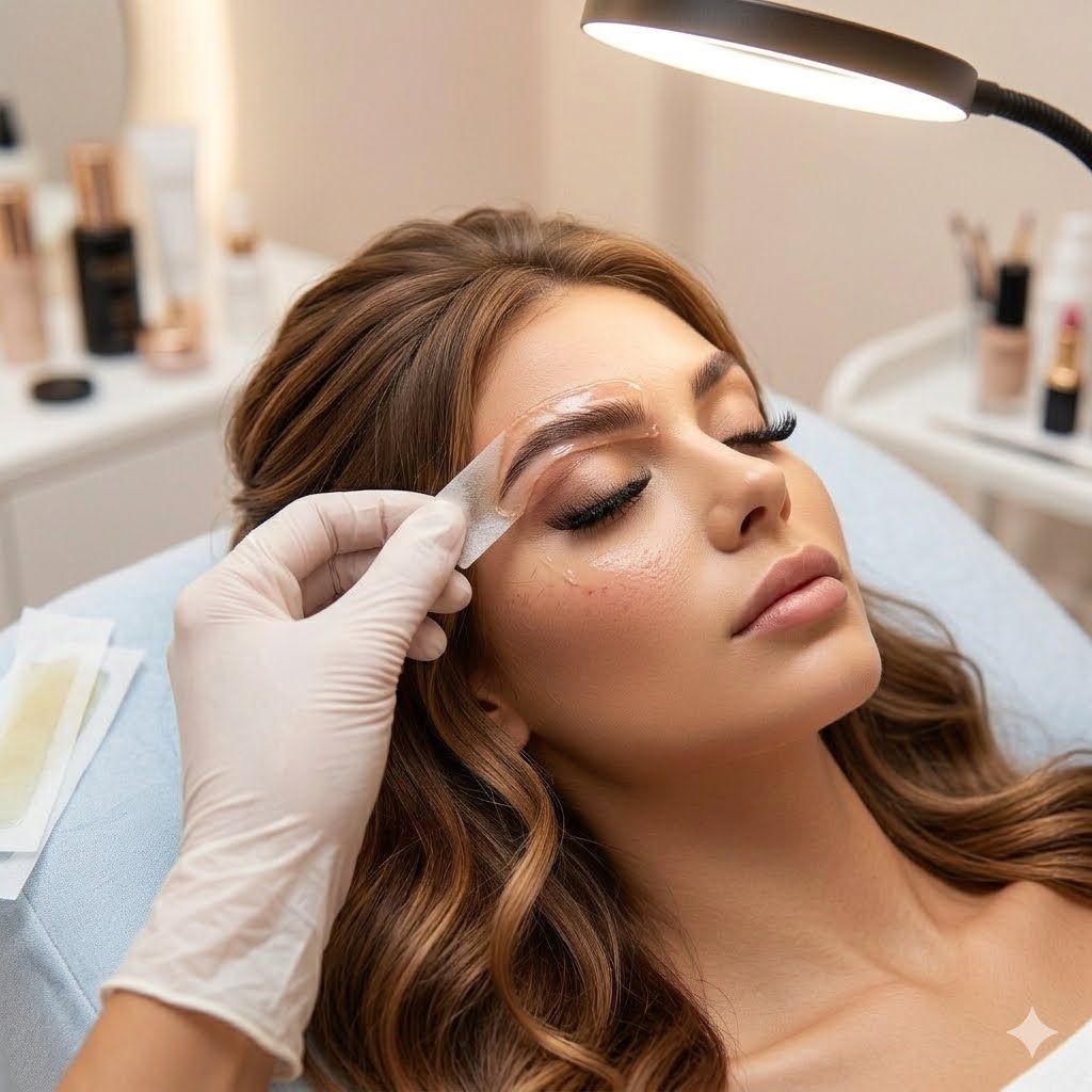 Inside Struktur Studio in Calgary, a serene spa setting where an expert esthetician delivers a rejuvenating facial treatment known for being the best in the city.