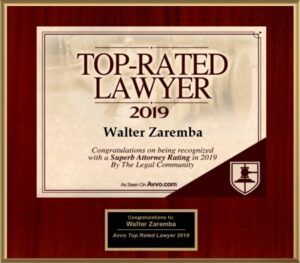 Award plaque: