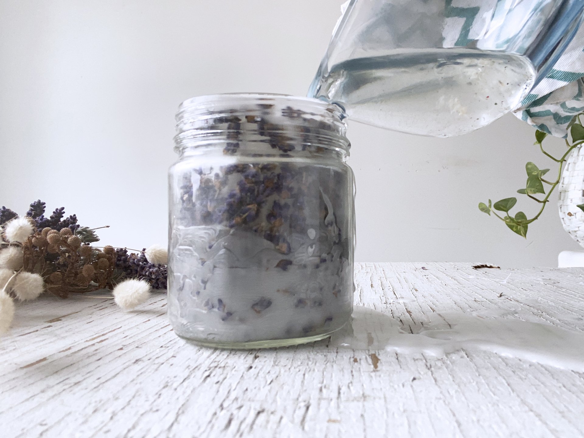 Divine Scents DIY Lavender & Rosemary Candles