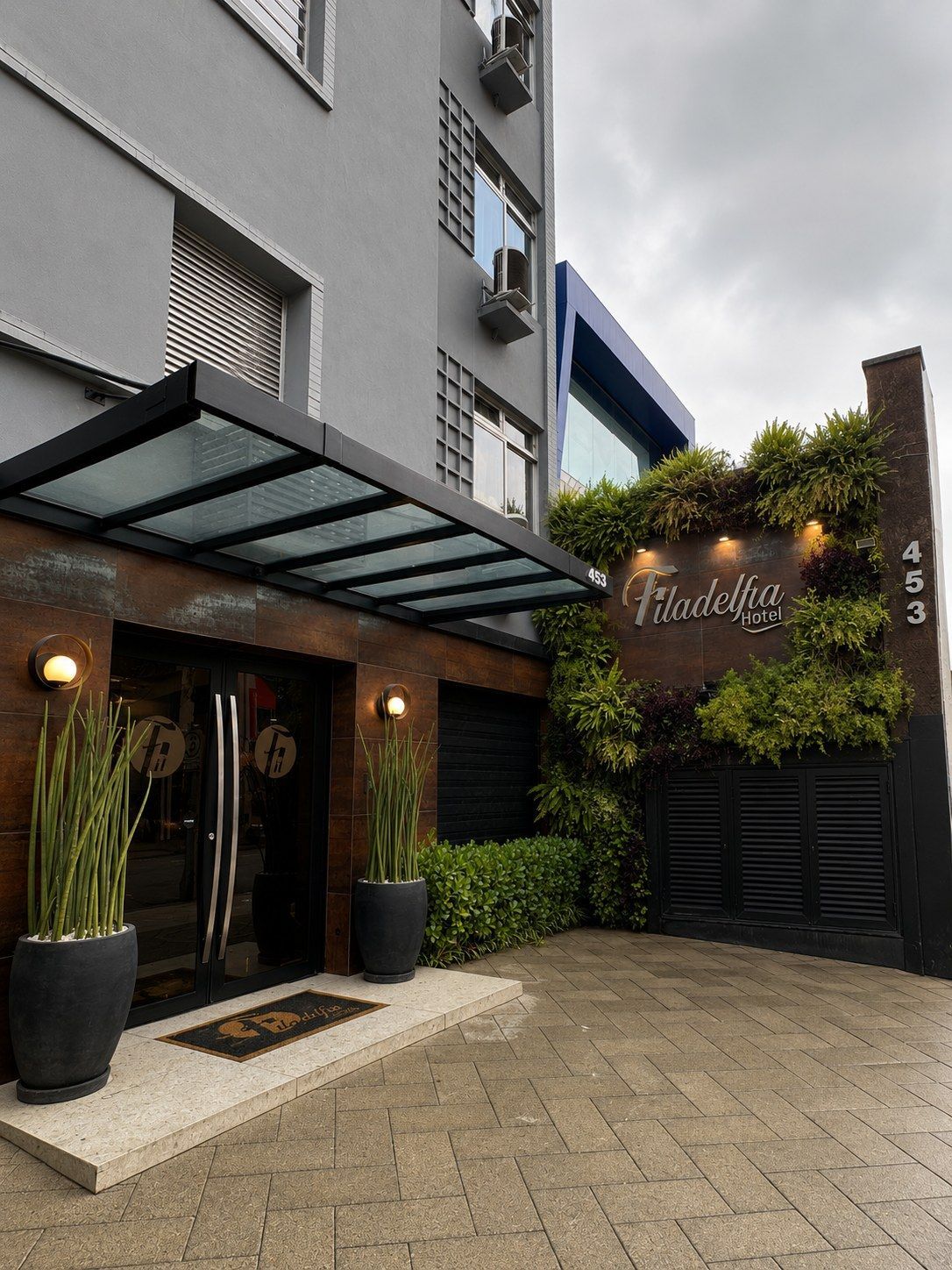 entrada Filadélfia Hotel