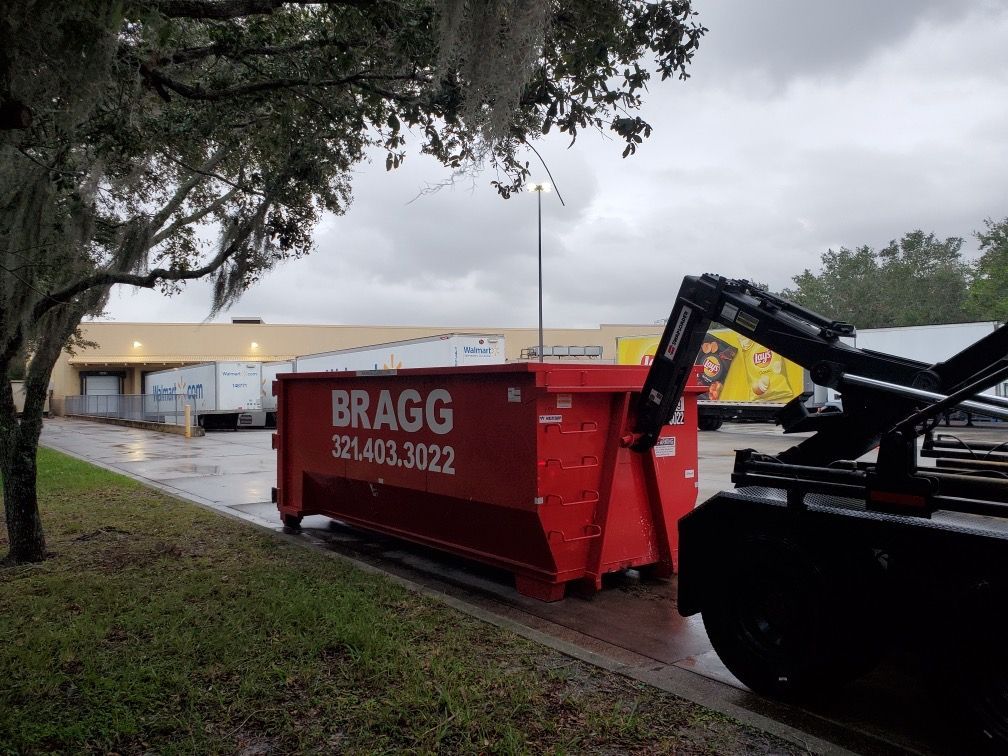 Commercial Use Dumpster — Melbourne, FL — Braggs Roll-Off Dumpsters Inc.