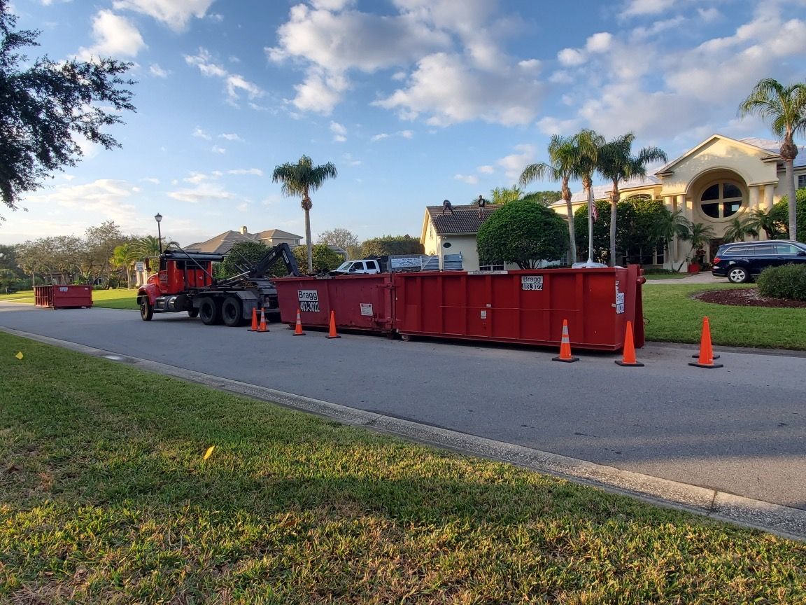 Residential Dumpster Rental Service — Melbourne, FL — Braggs Roll-Off Dumpsters Inc.