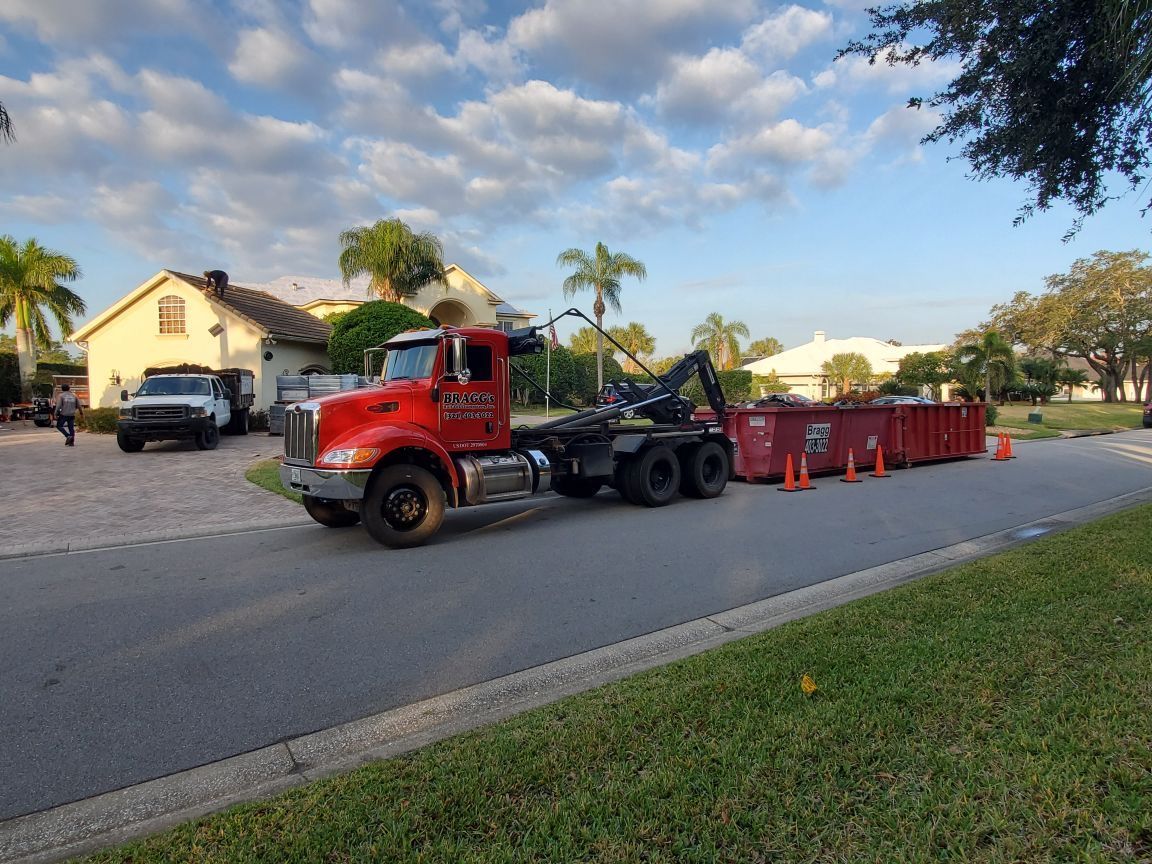 Neigborhood Dumpster Service— Melbourne, FL — Braggs Roll-Off Dumpsters Inc.