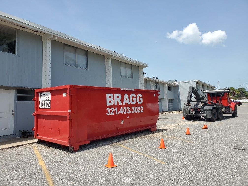 Dumspter Rental — Melbourne, FL — Braggs Roll-Off Dumpsters Inc.